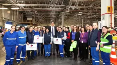 Ford Otosan'da Dünya Kadınlar Günü Kadın Erkek Bir Arada Kutlandı