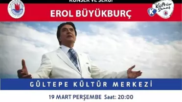 Erol Büyükburç, 62'nci Sanat Yılında Sevenleriyle Buluşacaktı