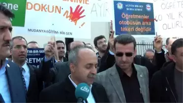 Mudanya'da Öğretmene Biber Gazlı Veli Saldırısına Tepki