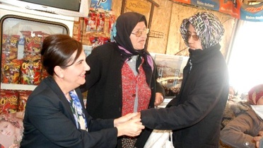 Usluer Kadınlarla İş ve AŞ Sorununu Konuştu