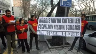 Adalet Bakanlığı Önünde 'Berkin Elvan' Eylemi