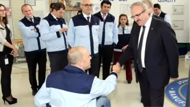 Vali Karaloğlu'ndan Kocaman Yürekli Adama Ziyaret