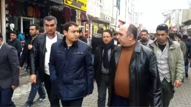 Ağrı Valisi Işın, Esnafı Ziyaret Etti