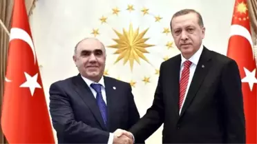 Erdoğan, Azerbaycan Cumhuriyet Başsavcısı Garalov'u Kabul Etti