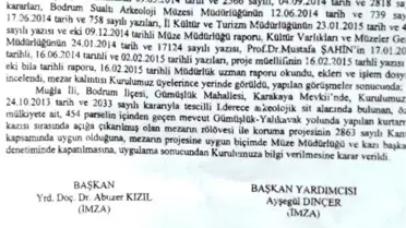 AK Parti Bodrum İlçe Başkanı Demiralp Tarihi Eser Tartışmasına Son Noktayı Koydu