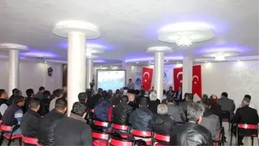 Çamlıyayla ve Tarsuslu Muhtarlara Meski Hizmetleri Anlatıldı