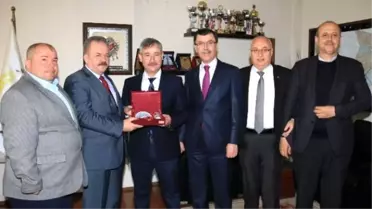 Mtso Başkanı Erbil'den Başkan Yaralı'ya Ziyaret