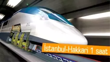 Saatte 1600 Km Yapan Trene Biner Miydiniz?