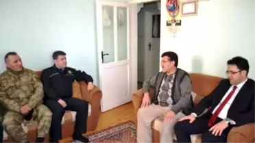Aziziye'de Şehit Ailelerine Ziyaret