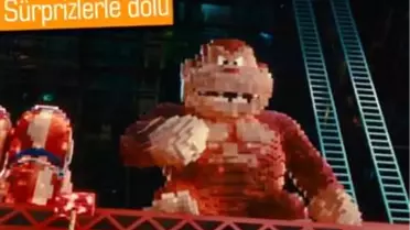 Donkey Kong ve Pac-Man'li Pixels'in Fragmanı Yayınlandı