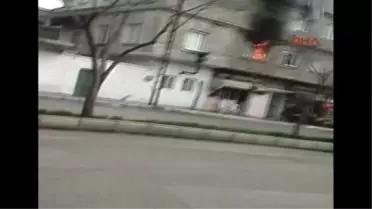 Nizip İki Kardeşin Öldüğü Yangın Kamerada