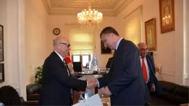 Bulgaristan Ram Trakia Heyeti'nden Başkan'a Ziyaret