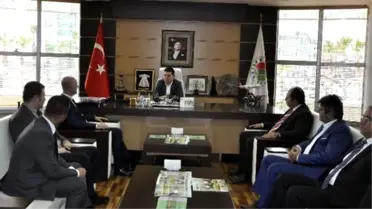 Osb Yönetimi Başkan Tütüncü'yü Ziyaret Etti