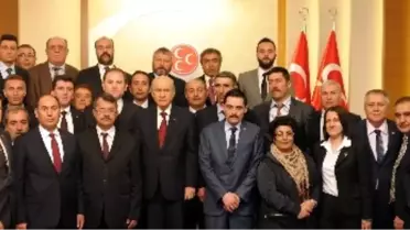 Eskişehir MHP Teşkilatından Genel Başkan Dr. Devlet Bahçeli'ye Ziyaret