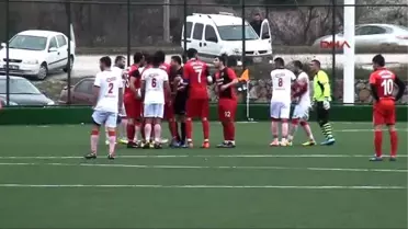 Tokat'ta Amatör Maç Sonrası Olay Çıktı