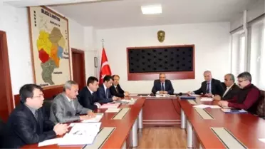 Bilecik İl Encümen Toplantısı Yapıldı
