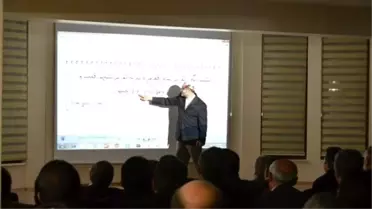 Vali Kahraman Osmanlıca Kursunda