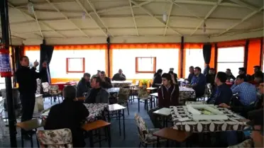 Denizli'de Kentli Davranışlar Projesi Kahvehanelerde Anlatılıyor