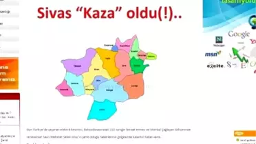 Sivas'ta Haber Sitesinden '1 Nisan' Şakası