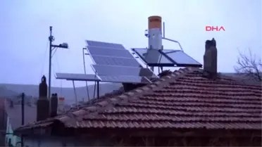 Yozgat İnşaat Ustası Kendi Elektriğini Üretti, Kesintiden Etkilenmedi