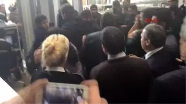 Adliyede Girişinde Aranma' Gerginliğine Çevik Kuvvet Müdahale Etti