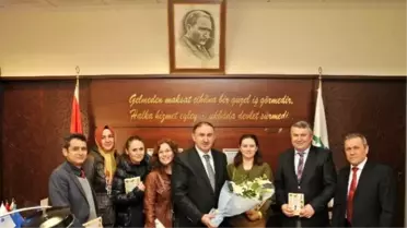 Başkan Kurtulan'a 14 Eylül'den Teşekkür Ziyareti