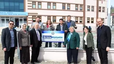 Birlikte Büyüyelim Projesi Kapsamında Fidan Diktiler