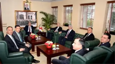 Atb Yeni Yönetimi Vali Büyük'ü Ziyaret Etti