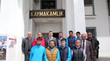 Doğanspor Kaymakam Ünlüsoy'u Ziyaret Etti