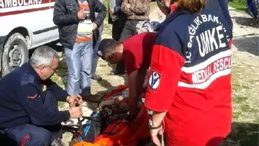 Uçuruma Yuvarlanarak Yaralanan Besiciyi UMKE ve İtfaiye Kurtardı