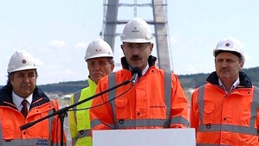 3. Köprüde 'İlk Kaynak' Töreni