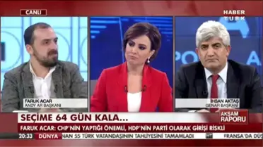 ANDY-AR'ın Anketinde AK Parti ve CHP'ye Soğuk Duş