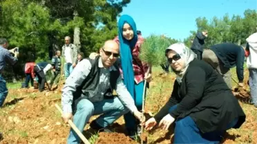 Manavgat'ta Polise Hatıra Ormanı