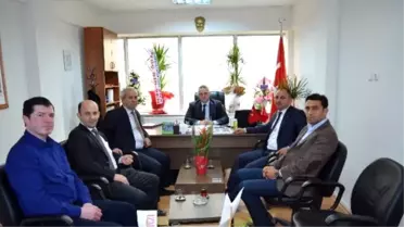 Salihli Ticaret Borsası'ndan İlçe Tarım Müdürü'ne Ziyaret