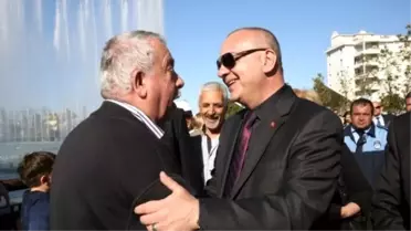 Atatürk Kent Parkı'nda Başkan'a Sevgi Seli