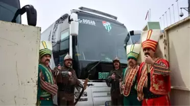 Bursaspor'a Mehter Takımı Desteği