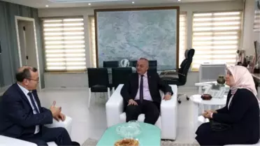 Selçuk ve Bülbül'den Başkan Ergün'e Ziyaret