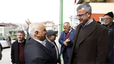 Köşker'den Pazar Mesaisi İki Mahalle Turu Birden