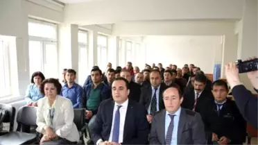 Tarım Personeline Şap Hastalığı ile Mücadele Eğitimi Verildi