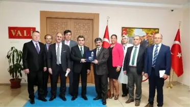 Avrupalı Kayserililer Birliği'nden Vali Düzgün'e Ziyaret