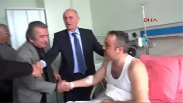 Fenerbahçe Yönetiminden Yaralı Şoför Ufuk Kıran'a Ziyaret