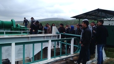 Silvan Myo Elektrik ve Enerji Bölümü Öğrencilerinden Hes'e Teknik Gezi