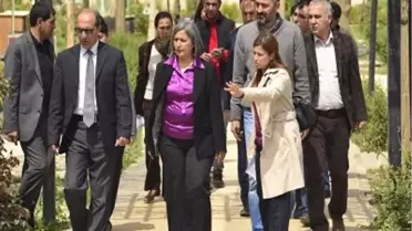 Kışanak Çalışma Alanlarını Denetledi 