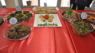 Giresun'un Vejeteryan Mutfağı Yarıştı