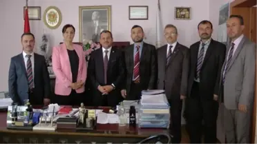 Türk Diyanet Vakıf-sen Genel Başkan Yardımcısı'ndan Saltukova Belediye Başkanı Güneş'e Ziyaret