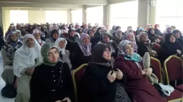 Kadışehri İlçesinde Bayanlara Yönelik Konferans