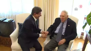 Başbakan Davutoğlu'ndan Şerif Mardin'e Ziyaret