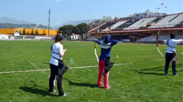 Aydın'da Okçuluk İl Birinciliği Müsabakaları Tamamlandı