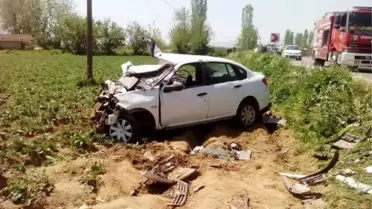 Birgi Yolunda Kaza: 1 Ölü, 5 Yaralı