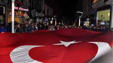 Giresun'da Dhkp-C'li Şafak Yayla'nın Mezarını Ziyaret İddiasına Tepki Eylemi